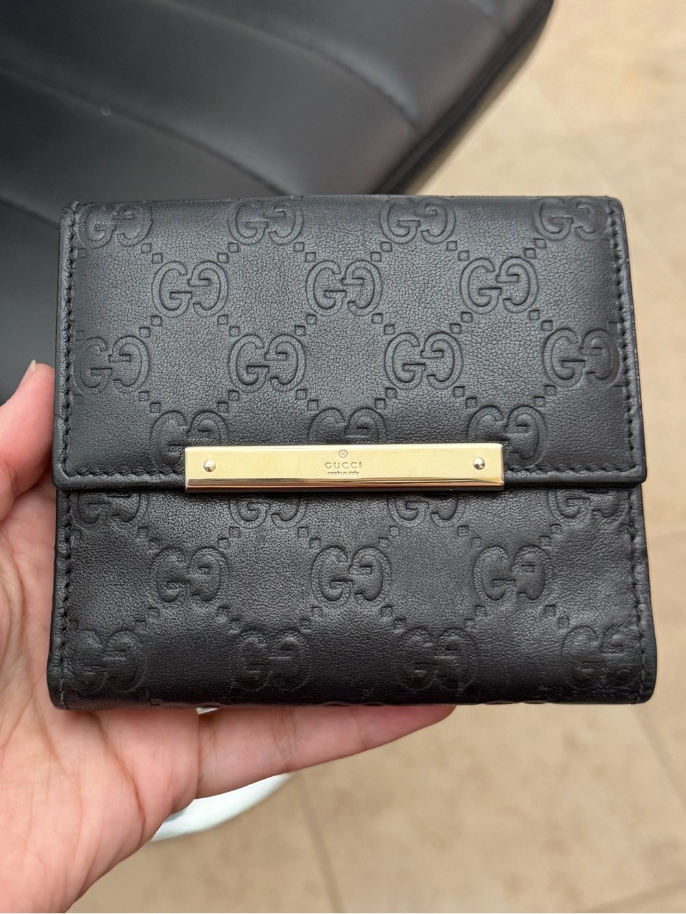Vintage Gucci | Guccissima Bifold Wallet
